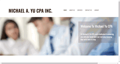 Desktop Screenshot of michaelyucpa.com